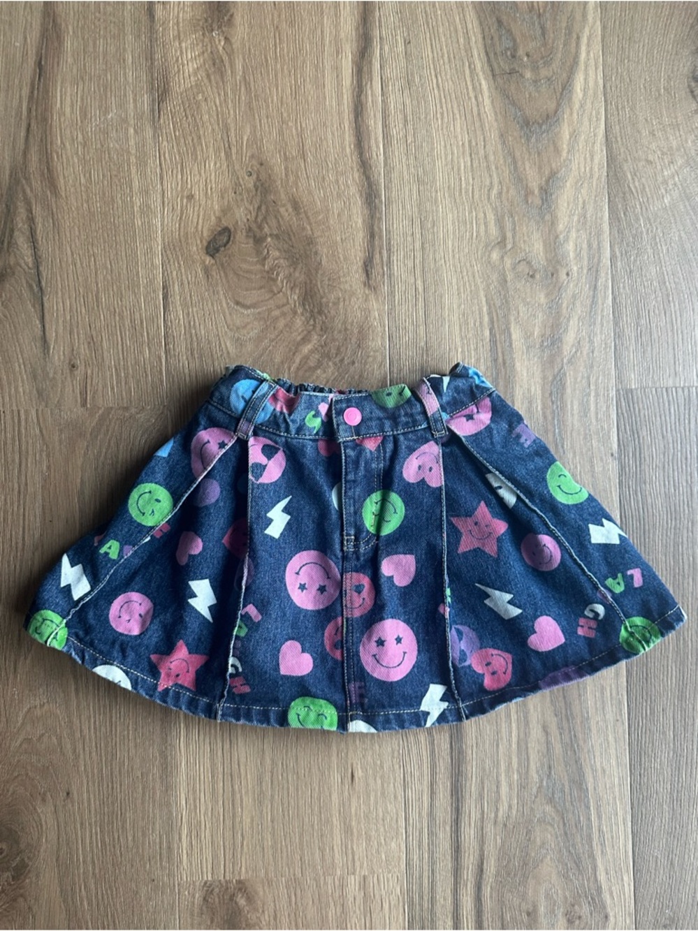 Girls Like Us Denim Skirt Skort New